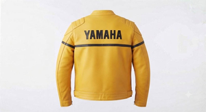 MotoCP Ramaha <b>Racing</b> <b>Jacket</b>/Chaqueta Stylish Leather Riding Gear Protection Level 2 CE Certified - Product Image 2