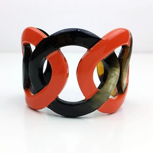 Brazalete de cuerno de vaca y búfalo pulido, estilo náutico, ecológico, de color natural para mujer, de Perfect Enterprises - Product Image 4