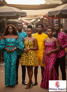 Tela de Algodón con Estampado Africano de Alta Calidad, Estilo Ankara, para Vestidos, Ropa, Costura, Manualidades, Moda Tradicional, Textil - Product Image 3