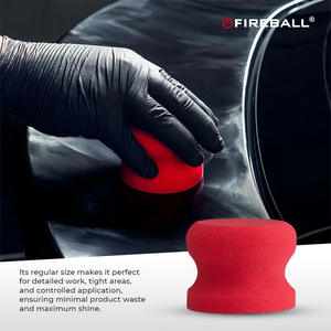 Tampon applicateur de cire Fireball, tampon en mousse souple pour une application de cire lisse et uniforme, applicateur de taille mini pour un épilage détaillé - Product Image 4