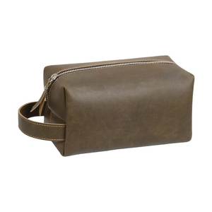 Leather Toiletry Bag <b>Medium</b> Size Vintage - Product Image 1