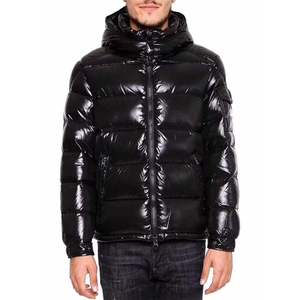 Plus Size <b>Jackets</b> Long Sleeve Short Design Shiny Padding Effect Winter Coat Puffer <b>Jacket</b> for Men - Product Image 3