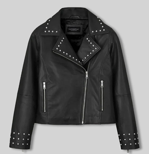 Nouvelle Veste en Cuir Tendance pour Femme, Coupe-Vent, Styles Personnalisés Charlotte Burnt, Veste en Cuir Multiple pour Homme et Femme 2006 - Product Image 5