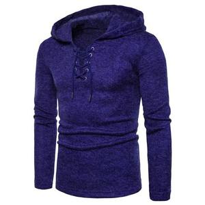 New Fashion Men Autumn/Winter Customizable Embroidered Digital <b>Hoodies</b> Street Wear Long Sleeve Loose Solid Color Fleece <b>Hoodies</b> - Product Image 1
