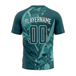 ชุดเสื้อฟุตบอลแบบซับลิเมชั่นสั่งทำพิเศษ แขนสั้น ยูนิเซ็กซ์ ผ้าโพลีเอสเตอร์ซับเหงื่อ แห้งเร็ว ลายพิมพ์/ลายตัวอักษร/สีพื้น สำหรับทีม ชุดยูนิฟอร์มผู้ใหญ่ ฤดูร้อน - Product Image 5