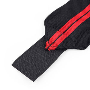 HFL Bandes de maintien de poignet sportives personnalisables avec logo, durables, réglables, en coton, 2 pièces pour haltérophilie et entraînement en salle de sport - Product Image 3