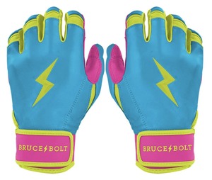 Gants de frappeur en cuir avec fermeture auto-agrippante, nouveaux, Two Zero Two Six Sinewy Sports, en cuir véritable. - Product Image 1