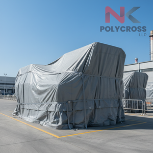 Bâche de protection résistante aux UV pour équipement lourd, protection contre toutes les intempéries, bâche de protection pour équipement pour la protection des chantiers de construction - Product Image 2