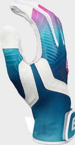 Guantes de Bateo Profesionales de Primera Calidad para Hombre, Mujer y Jóvenes, de Cuero Genuino, Antideslizantes, Transpirables, Ligeros, con Logotipo Personalizado en Color - Product Image 2