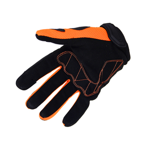 Leather Motocross <b>Gloves</b> Full Finger Wear-Resistant Motocross Racing <b>Gloves</b> <b>Touch</b> <b>Screen</b> Compatibility for Outdoor - Product Image 6