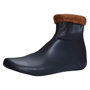 Custom Made Thin Lightweight <b>Waterproof</b> Anti Bacterial Breathable Slip Quick Dry Customized Easy Leather <b>Socks</b> Men - Product Image 3