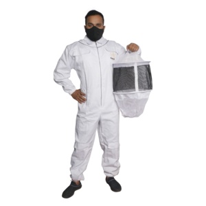 3-Layers Ultra Breathable Ventilated Nylon Casual Beekeeping <b>Suit</b> Round Veil Professional Anti <b>Bee</b> Protective Four Seasons - Product Image 4