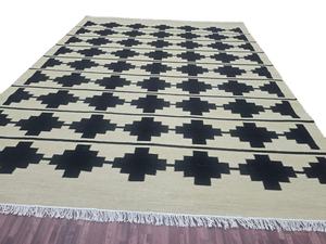 Whispering Threads Dari Soft High Quality Cotton Pile Hand-Knotted Afghan Artistry Area Rugs Perfect Blend Tradition Modernity - Product Image 3