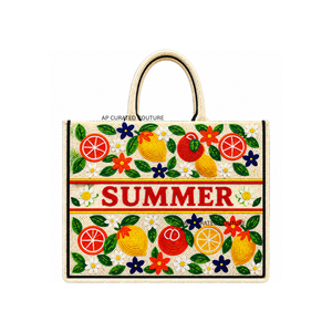 Nouvelle collection : Sac fourre-tout en paille personnalisé avec perles, sac de plage d'été sur mesure avec nom, sac fourre-tout en paille fait main pour femme - Product Image 5