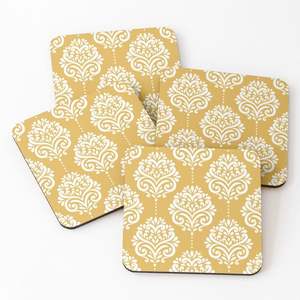 Posavasos artesanales con tablero de MDF, impresión de adhesivo esmaltado, juego de 4 posavasos para bebidas, posavasos para té a bajo precio de venta directa. - Product Image 4