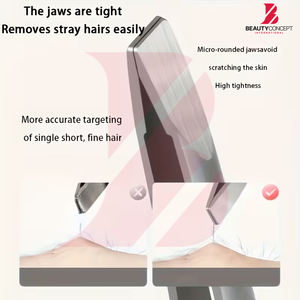 Pince à épiler de précision en gros, kit d'outils d'épilation et de toilettage pour sourcils, barbe et application de maquillage - Product Image 5