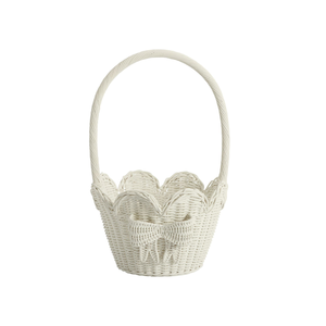 Handwicker Rattan Easter <b>Baskets</b> Eco-friendly <b>Storage</b> <b>Basket</b> <b>Wicker</b> Gift <b>Baskets</b> with Handles from Vietnam - Product Image 1