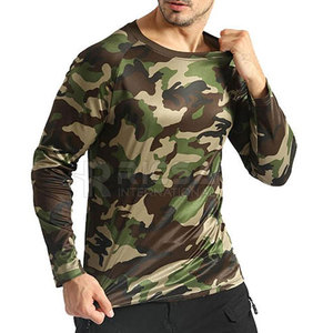 Chemises de chasse professionnelles à manches longues pour hommes, respirantes, légères, à séchage rapide, écologiques, en polyester/coton - Product Image 4