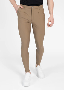 Pantalons d'équitation pour homme, coupe slim, haute élasticité, respirants, pour entraînement professionnel, confortables. - Product Image 4