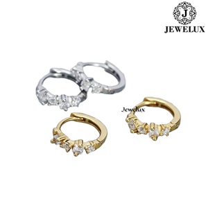 Luxury Natural VVS Diamond <b>Stud</b> Earrings 925 Sterling <b>Silver</b> Stylish Bridal And Party Wear Jewelry From Indian Supplier - Product Image 3