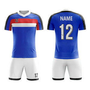 Uniforme de Entrenamiento de Fútbol con Combinación de Colores de Última Moda, Logotipos de Fútbol Personalizados, Uniformes Personalizados, Camiseta de Fútbol Blanca Personalizada - Product Image 2