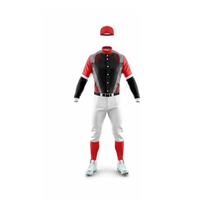 Custom Color Printed <b>Baseball</b> Uniform Set 100% Polyester Breathable Moisture Wicking Teamwear OEM Manufacturer - Product Image 5