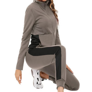 Veste d'hiver réversible pour femme, personnalisée, écologique, décontractée, en velours de soie/coton, polaire technique, épaisse, respirante et coupe-vent - Product Image 3