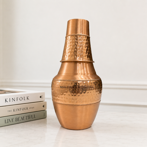 Carafe à eau en cuivre impérial. Cuivre pur certifié - Product Image 1