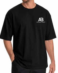 Camiseta de Manga Corta Casual para Hombre, Marca AMY, 100% Algodón, Corte Regular, Bordado Frontal, Lisa, Personalizable con Logotipo, Transpirable, Venta al Por Mayor - Product Image 6