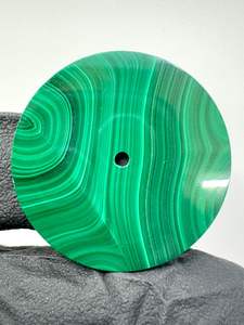 Esfera de Reloj de Malaquita Natural de 31.50mm, Corte Plano, 1.50mm de Grosor, Marca K Gems, Esfera Suelta para Fabricación de Relojes - Product Image 5