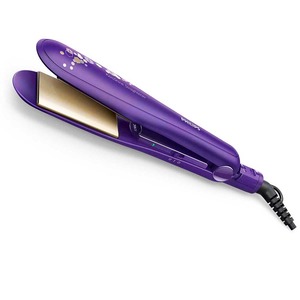 Plancha de Pelo Profesional de Titanio con Infrarrojos, la Más Vendida al por Mayor, Calentamiento PTC, Mango Bloqueable, Pantalla LCD de Temperatura - Product Image 1