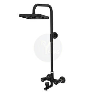 Ensemble de douche avec pommeau de pluie large et design moderne, le plus vendu pour salles de bain et une utilisation quotidienne confortable de l'eau - Product Image 5