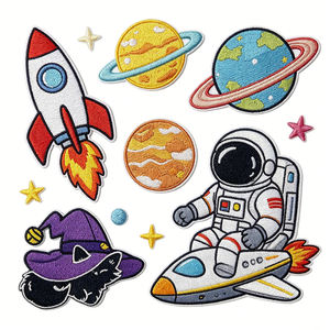 Custom <b>Name</b> Embroidery Patches Personalized Iron On <b>Sew</b> On Clothing <b>Labels</b> for School Uniforms and Workwear - Product Image 3