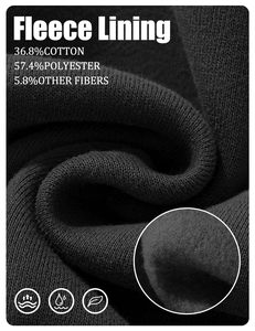 High Quality 380g No <b>Strings</b> Blank Fleece Drop Shoulder Hoodies Men Cotton Pullover Solid Breathable Wholesale Custom Printing - Product Image 6