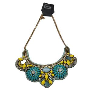 Collar de Resina Hecho a Mano de Alta Calidad para Mujer, Hermoso Collar de Moda con Cuentas y Cadena Pulida, Regalo Directo de la India - Product Image 1