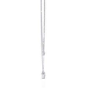 Collier pendentif en argent 925 avec moissanite ovale, chaîne solitaire, bijoux minimalistes pour femmes - Product Image 2