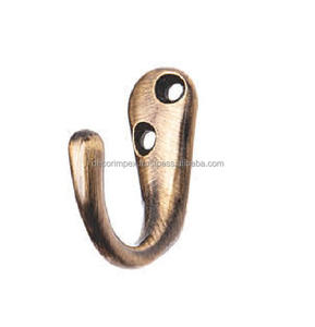 High Quality Simple Loading Capacity Design Bathroom Kitchen Adhesive Brass <b>Wall</b> Hanger Hook Adhesive <b>Wall</b> Hook - Product Image 6