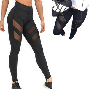 Women's Fitness Yoga Leggings High Waist Four-Way Stretch Breathable Butt <b>Booty</b> Workout Gym Pants Solid <b>Heat</b>-Transfer Printing - Product Image 4