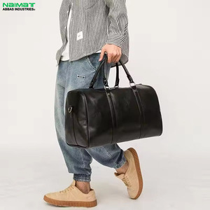 Most Trendy Waterproof PU Zipper England Style Overnight Lightweight Luxury Sport Travel Fashion Duffel Bags Unisex - Product Image 2