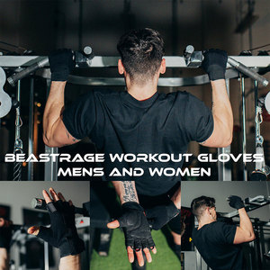 Guantes Premium para Gimnasio y Fitness con Acolchado de Agarre Fuerte para Levantamiento de Pesas, Ejercicios Cardiovasculares y Entrenamientos de Alta Intensidad - Product Image 6