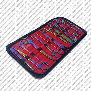 ชุดเครื่องมือผ่าตัดพื้นฐานแบบปรับแต่งได้ ผลิตจากเหล็กกล้าไร้สนิมเยอรมัน ใช้งานด้วยมือ นำกลับมาใช้ใหม่ได้ - Product Image 2