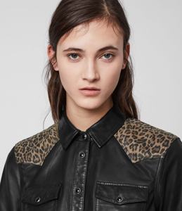 2025 Ladies Vintage Casual Winter Vest <b>Crop</b> Tank <b>Tops</b> Sexy Blouses Button Women's Genuine Leather Sweaters Embroidery Patches - Product Image 5