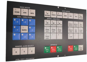 Remplacement du clavier à membrane FANUC A98L 0001 0524AM pour panneaux de commande de machines CNC et systèmes d'automatisation industrielle - Product Image 2