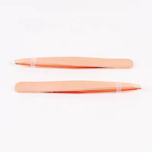 Pince à épiler pour les poils, extracteur de points noirs, pince à épiler pour cils volume, marque privée - Product Image 3