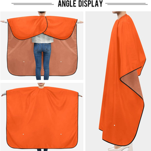 Manchon de protection pour bras, cape de barbier professionnelle, tissu de coupe de cheveux de haute qualité, vente en gros, ODM, approvisionnement direct usine 2026 - Product Image 3