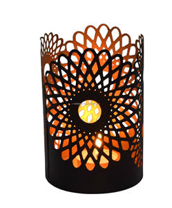 Soporte votivo de candelita de Metal recortado de uvas de Material de hierro para el hogar, boda, Diwali, adornos navideños festivos para regalar - Product Image 4