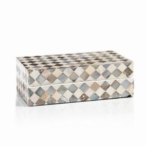 Boîte en bois incrustée de nacre pour bijoux, cadeau de Noël, protection des bijoux, vente chaude, écologique - Product Image 4