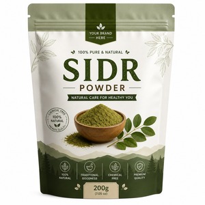 Poudre de feuilles de Sidr pure 200g, poudre de Sidr naturelle à base de plantes pour le nettoyage des cheveux, les masques capillaires, la nutrition du cuir chevelu et la formulation cosmétique - Product Image 1