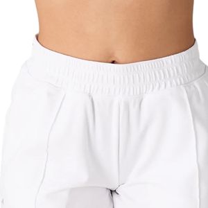 Shorts de sport blancs pour femmes, doux, à séchage rapide, pour l'entraînement, le fitness, les activités sportives, décontractés, avec poches - Product Image 5