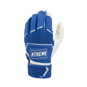 Gants de frappe de baseball pour adultes avec logo personnalisé, paume en cuir, fermeture à mousqueton, main gauche/droite, entraînement de softball, vente en gros pour équipes - Product Image 2